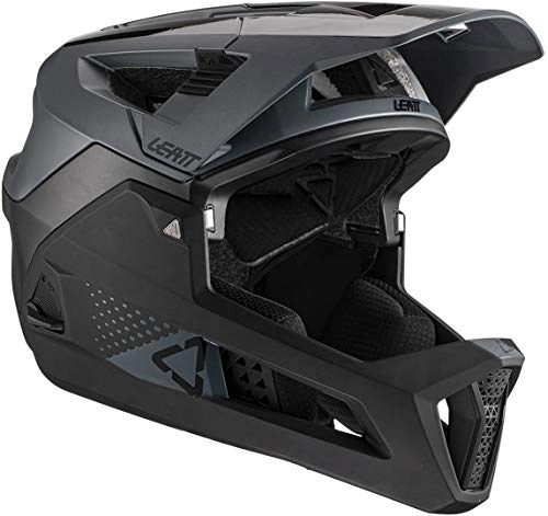 Mountain Bike Helmet : Leatt MTB 4.0 Enduro Unisex Adult Bike Helmet, Black, L