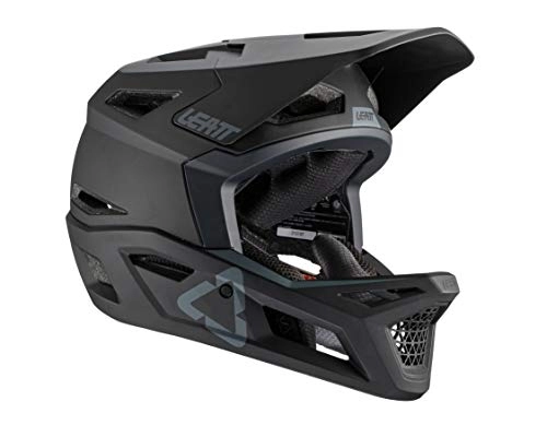 Mountain Bike Helmet : Leatt MTB 4.7 Unisex Adult Cycling Helmet, Black, XL