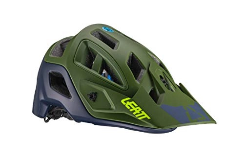 Mountain Bike Helmet : Leatt Unisex_Adult Casque MTB 3.0 Allmtn Bicycle Helmet, Cactus Green, S