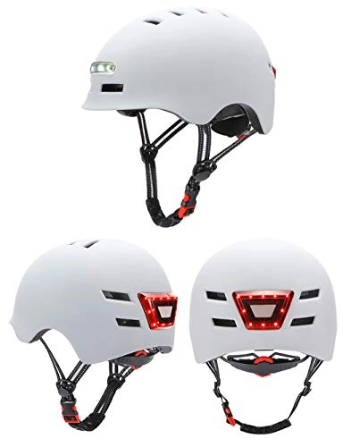 Mountain Bike Helmet : LEEDY Cycling Helmet MTB Road Bike Bicycle Helmets With USB Recharge Light