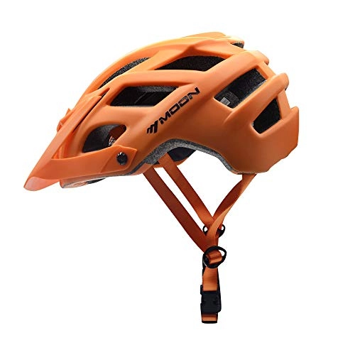 Mountain Bike Helmet : Leeworks Bike Helmet Cycle Bicycle Cycling Helmet Mens Adults Mountain All Road Bike Electric Scooter Accessories MTB Racing Helmet Orange Size L