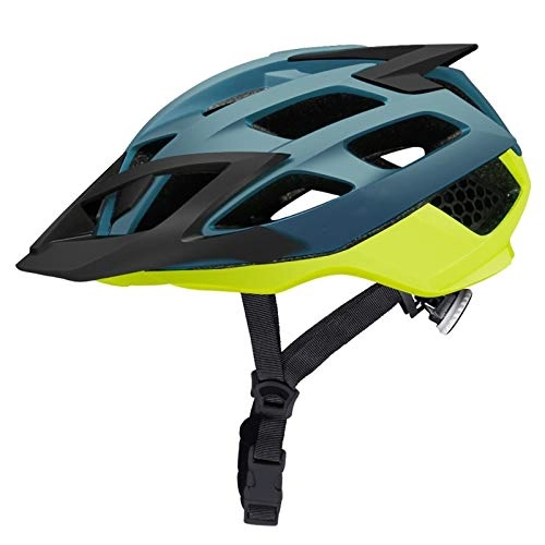 Mountain Bike Helmet : LGL Mountain bike helmet Cycling Helmet - Mountain Bike Helmet Cross-country Sports And Leisure Cycling Helmet Breathable convenient for daily use (Color : Yellow, Size : Medium)