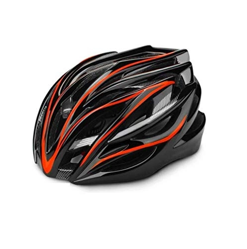 Mountain Bike Helmet : lhmlyl MTB Helmet Bicycle Helmet Red Road Mountain Cycling Helmets Integrally-Molded CE MTB with Sun Visor Men Women Ultralight Bike-Carbon_Fiber_L(58-61cm)