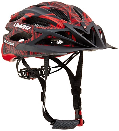 Mountain Bike Helmet : Limar Ultralight + Mountain Bike Helmet matt black red Size:L