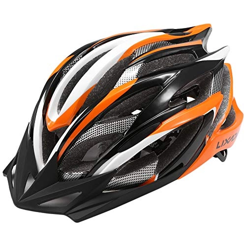 Mountain Bike Helmet : Lixada Cycle Helmet, Mountain Bicycle Helmet 25 Vents Adjustable Comfortable Safety Helmet for Outdoor Sport Riding Bike