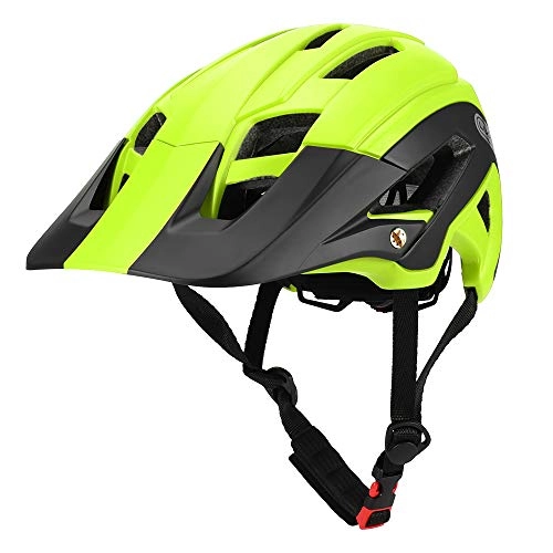 Mountain Bike Helmet : Lixada Mountain Bike Helmet 16 Vents Lightweight Cycling Helmet Bicycle Safety Protective Helmet with Detachable Visor for Adult Men / Women