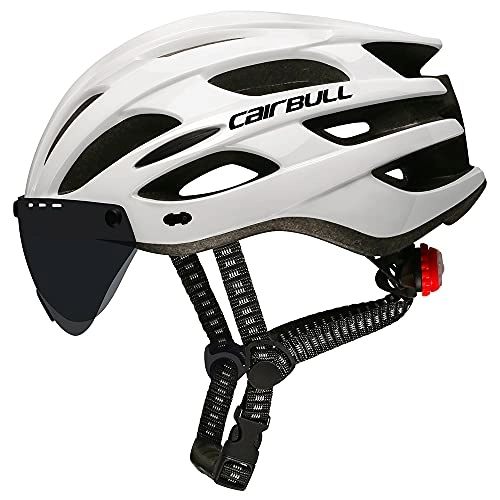 Mountain Bike Helmet : LIZHOUMIL Bike Helmet, Professional Bicycle Helmet Unisex, Sports Safety Helmet for Men Women Protective Helmet Adults, Helmet For MTB Bicycle Scooter Skateboard Bicycle white M / L (55-61CM)
