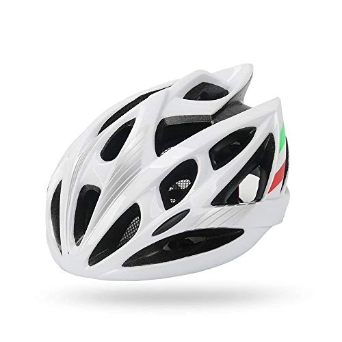 Mountain Bike Helmet : LPLHJD Motorcycle Helmet Cycling Helmet Skating Helmet Integrated Outdoor Sports Helmet for Men and Women Breathable Comfort (Color : White)
