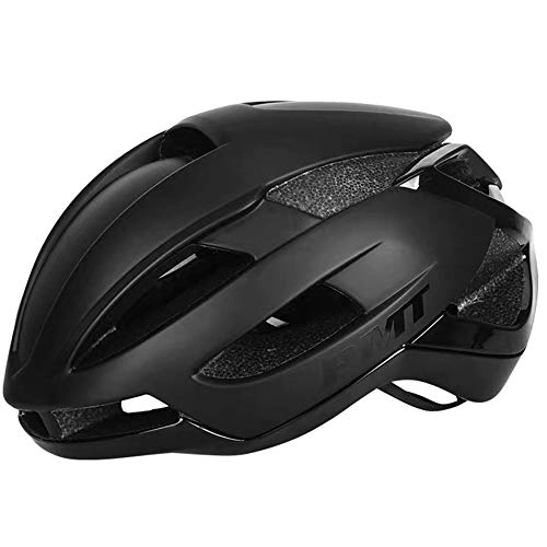 Mountain Bike Helmet : LQQZZZ Men's And Women's Bike Helmet, Road Cycling Helmet PC EPS Anti-Collision Integrated Shell Thickened Chin Pad Suitable for Mountain Road Bikes, C, L
