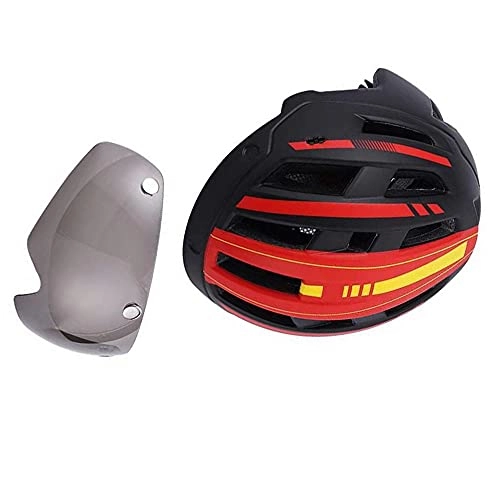 Mountain Bike Helmet : LXLAMP Mens cycle helmets, mtb helmet kids cycle helmet boys bike helmet Containing 17 vents, ventilation