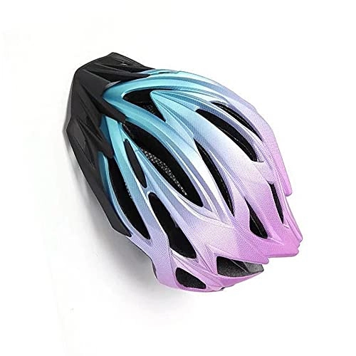 Mountain Bike Helmet : LXLAMP Mtb helmet, cycling helmet men specialized helmet mens cycling helmet New gradient color cycling helmet with light