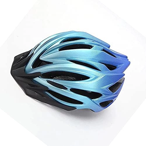 Mountain Bike Helmet : LXLAMP Mtb helmets, adult bike helmet kids helmet bike helmet road cycling helmet New gradient color cycling helmet with light