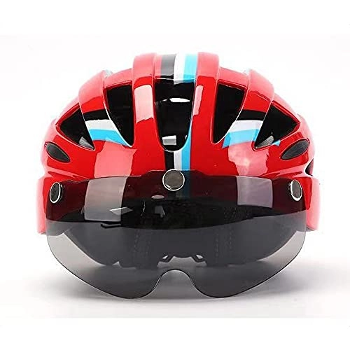 Mountain Bike Helmet : LXLAMP Mtb helmets, bike helmet cycle helmets adults helmets adult bike helmet Head circumference: 57-62cm
