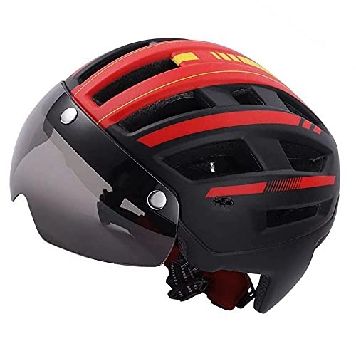 Mountain Bike Helmet : LXLAMP Mtb helmets, ladies bike helmet bicycle helmet kids mens bike helmet Containing 17 vents, ventilation