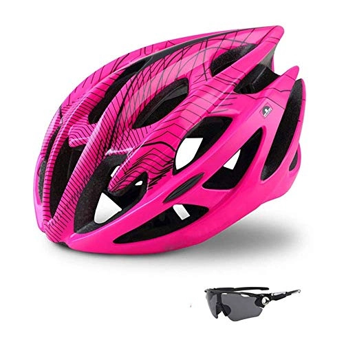 Mountain Bike Helmet : LYY Helmet Outdoor Mtb All-terrian Bike Mountain Bike Helmet Sports Ventilated Riding Cycling Helmey L(58-62) Pink