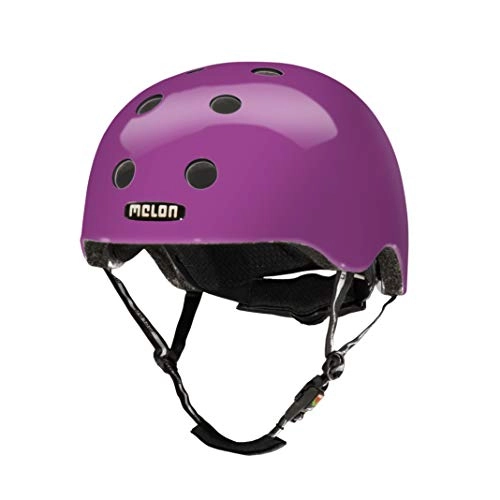 Mountain Bike Helmet : Melon Urban Active Bicycle Helmet, Unisex, MUA.R007G.XS, Rainbow Purple, XXS-S
