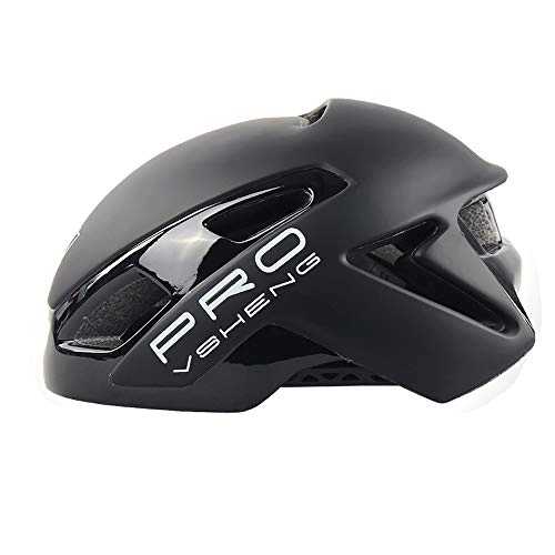 Mountain Bike Helmet : Men's And Women's Bike Helmets, Highway And Mountain Bike Helmet, with EPS Cushioning Layer, Impact-Resistant Thickened Chin Pad, Adjustable Head Circumference (22.44-24.40Inch), Black