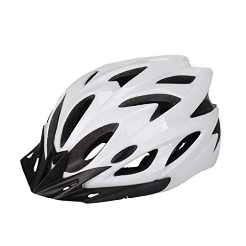Mountain Bike Helmet : Men Women Cycle Bicycle Helmets Detachable Brim Hat Anti-Shock Bike Helmets for Outdoor, Mountain Biking Racing Skateboard