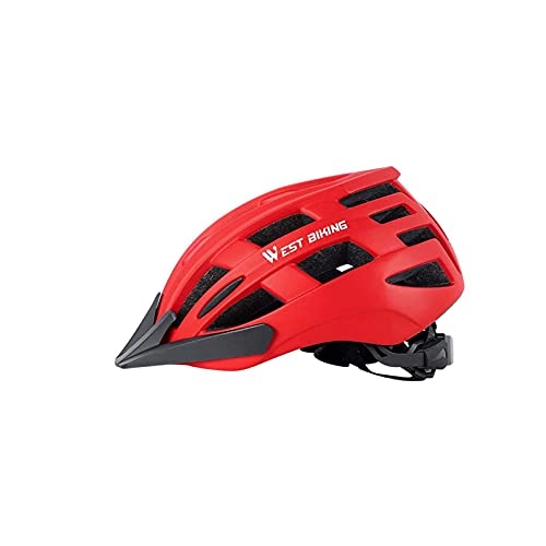 Mountain Bike Helmet : Men Women Unisex Ultralight MTB Bike Helmet Mountain Riding Bicycle Safety Helmet Utility To Use(Color:Blank)