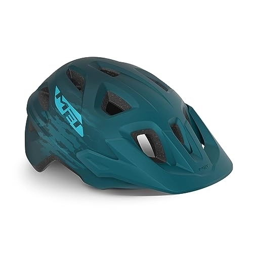 Mountain Bike Helmet : MET - Echo MIPS Mountain Bike Helmet In Petrol / Blue Size Medium / Large (57-60 cm)