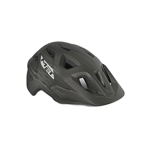Mountain Bike Helmet : MET - Echo Mountain Bike Helmet In Metal / Titanium Size Large / Extra Large (60-64cm)