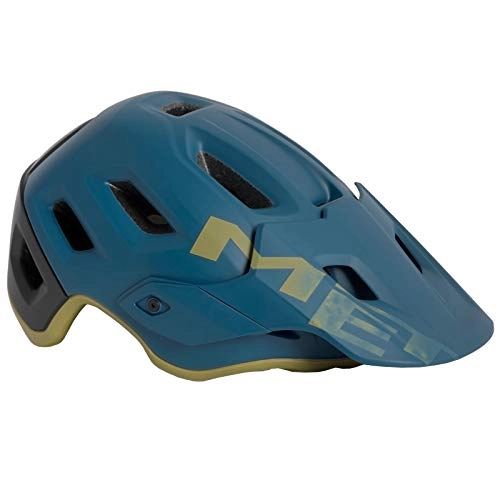 Mountain Bike Helmet : MET Roam MIPS Mountainbike Fahrrad Helm Leicht Belüftet Komfort MTB FR Cam Kompatibel Enduro, 570021-MIPS, Farbe Blau, Größe L