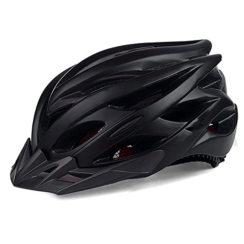 Mountain Bike Helmet : MGIZLJJ Bike Helmet CE Certified Adjustable Cycle Helmet Mens MTB Mountain Bike Helmet Adult Ultralight Racing Cycling Helmet with Detachable Visor and LED Light D