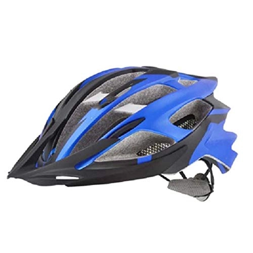 Mountain Bike Helmet : Mis Go Aluminum Shield Technology Road Mountain Bike Riding Helmet Unisex, Blue