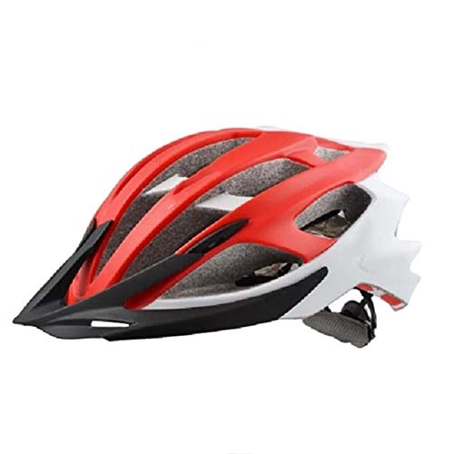 Mountain Bike Helmet : Mis Go Aluminum Shield Technology Road Mountain Bike Riding Helmet Unisex, Red