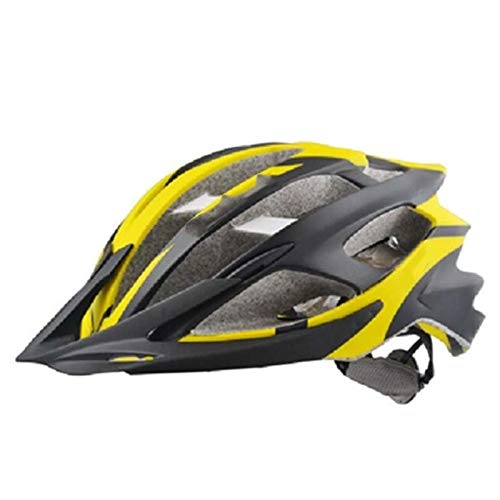 Mountain Bike Helmet : Mis Go Aluminum Shield Technology Road Mountain Bike Riding Helmet Unisex, Yellow