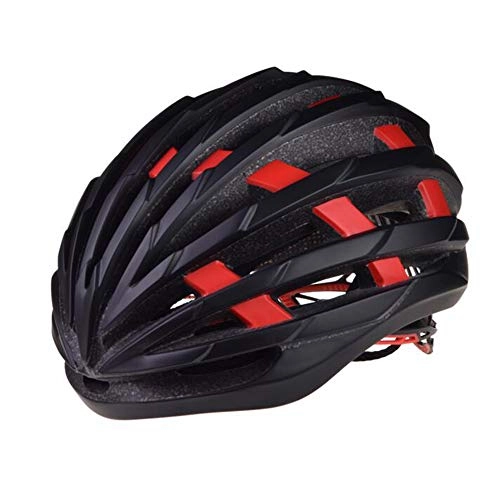 Mountain Bike Helmet : MJW Mountain Bike Helmet Cycling Bicycle Helmet Sports Safety Protective Helmet 25 Vents Comfortable Lightweight Breathable Helmet For Adult Men / Women, Blackred