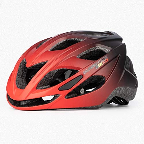 Mountain Bike Helmet : MOKFIRE Bicycle Helmet with LED Taillight, Road Mountain Bike Cycling Helmet Lightweight Cycle Bicycle Helmets for Adult Men / Women 22.4-24.4 Inches