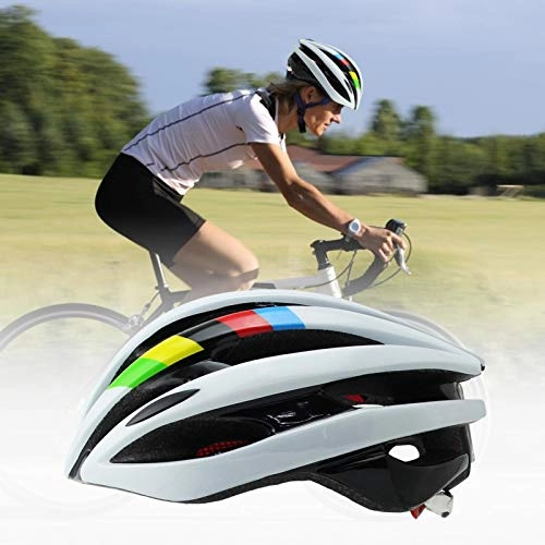 Mountain Bike Helmet : Mountain Bike Helmet, 56-62CM Breaking Wind Cycling Helmet, Adjustable Head Circumference Lightweight Bicycle Helmets, Breathable and Sweat-Absorbing