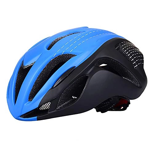 Mountain Bike Helmet : Mountain Bike Helmet Bicycle Cycling Helmet 57-62cm Adjustable Headband, High Density EPS Foam Multiple air Outlets, Insect net Design, not Sultry, More Breathable