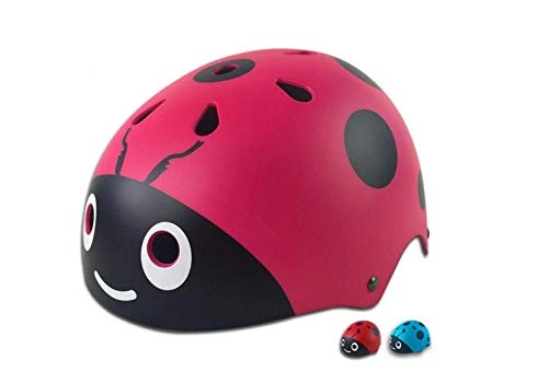 Mountain Bike Helmet : Mountain Bike Helmet Bicycle Helmet Kids, Abs Skater Helmet Kids Adjustable Size for 3 to 7 Years Old with Aquatic Animal Design, BMX Mountain Bike Full Face Helmet, Pink, S