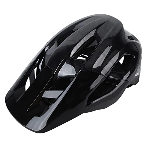 Mountain Bike Helmet : Mountain Bike Helmet, Lightweight PC EPS 13 Ventilation Ports Comfortable Safe Adult Bike Helmets for Outdoor for Women (Black)