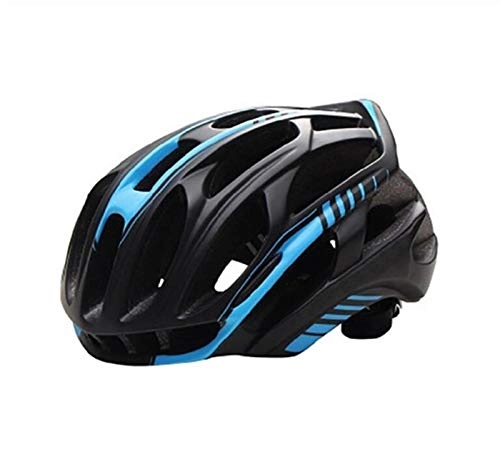 Mountain Bike Helmet : Mountain Bike Helmet Man Ultralight MTB Cycling Helmet With LED Taillight Sport Safe Gear Unisex (Color : F)