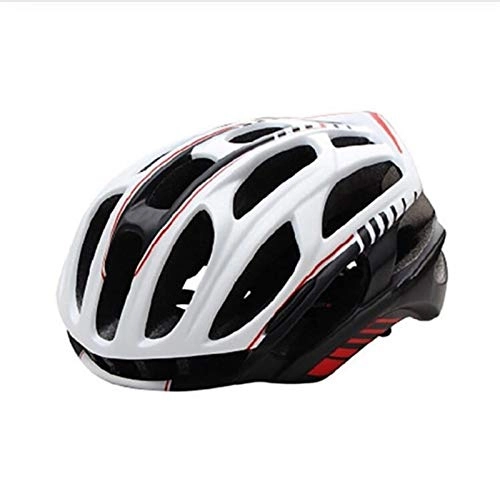 Mountain Bike Helmet : Mountain Bike Helmet Man Ultralight MTB Cycling Helmet With LED Taillight Sport Safe Gear Unisex (Color : H)