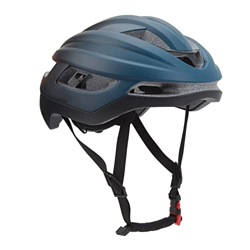 Mountain Bike Helmet : Mountain Bike Helmet, Widened Cycling Helmet XXL Size Breathable Integrated for Outdoor Riding (Gradient Navy Black)