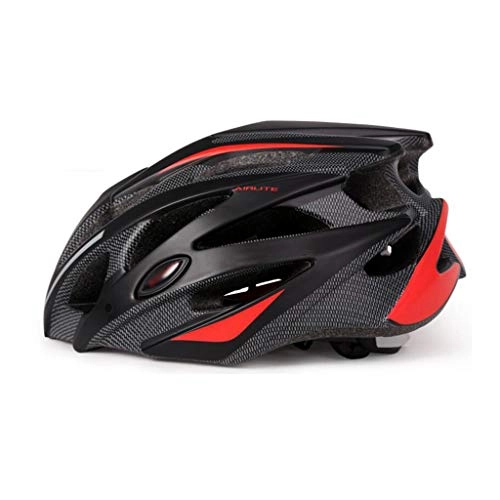Mountain Bike Helmet : MXZ Bicycle Helmet, Road Mountain Bike Helmet Adjustable Lightweight One Body Forming Adult Helmet Bike Racing Safety Cap (Size : M)