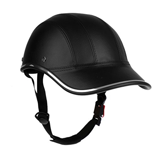 Mountain Bike Helmet : NGHSDO Bike Helmet Adjustable Bike Cycling Helmet Baseball Cap Anti UV Safety Bicycle Helmet Men Women Road Bike Helmet for Outdoor MTB Skating Bicycle Helmet (Color : Black)
