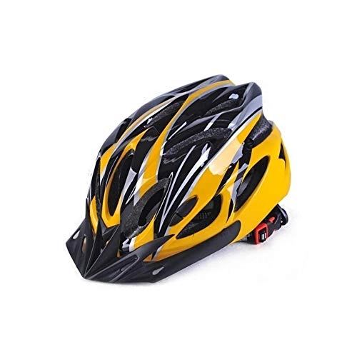 Mountain Bike Helmet : NOLOGO Yg-ct Professional Mountain Off-road Bicycle Helmet Light Breathable Unisex Adjustable Head Protector Bike Helmet Cycling Helmets (color : Yellow)