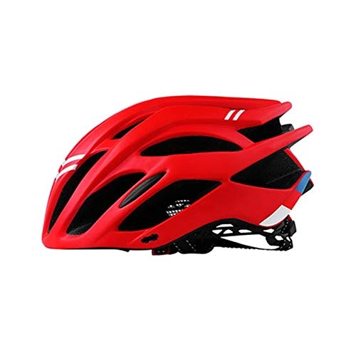 Mountain Bike Helmet : NTMD Bike helmet bicycle helmet men Cycling Helmet Bicycle Helmet In-mold MTB Bike Helmet Road Mountain Helmets Safety Cap (Color : Red)