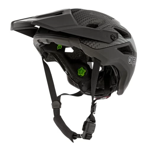 Mountain Bike Helmet : O'NEAL | Mountain Bike Helmet | Enduro Trail Downhill | Polycarbonate Construction, Sweat-Absorbing Lining, Safety Standard EN1078 | Helmet Pike IPX® Solid | Adult (Black, Small)