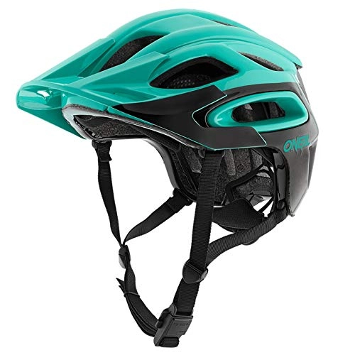 Mountain Bike Helmet : O'Neal Orbiter II Solid Fahrrad Mountainbike Helm MTB DH FR All Mountain Bike Enduro Cross Freeride, 0616, Farbe Petrol, Größe XXS / S