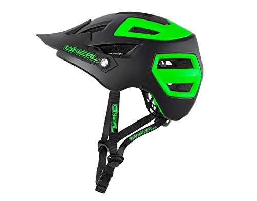Mountain Bike Helmet : O 'Neal Pike Bicycle Helmet, Black / Green, L / XL (5861cm)