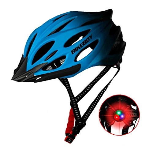 Mountain Bike Helmet : Odoukey Unisex Bicycle Helmet Safety Adjustable Mountain Bike Helmet Light Bike Helmet Lightweight Impact Resistant Adjustable Bicycle Helmet