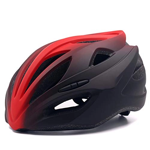 Mountain Bike Helmet : One-Piece Design Lightweight Mountain Bike Helmet, Adjustable 235g Ultralight Specialized Dirt Bike Helmets, Suitable for Men / Women Urban Bike Helmet (55-58CM)