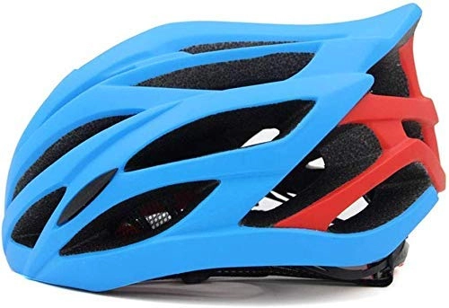 Mountain Bike Helmet : Outdoor Sports Protective Gear Riding Helmet Men And Women Bicycle Helmet Bicycle Helmet Adult Mountain Bike Helmet Effective xtrxtrdsf (Color : Blue)