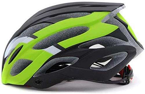 Mountain Bike Helmet : Outdoor Supplies Mountain Bike Helmet Riding Equipment Riding Helmet Roller Skating Helmet Men And Women Effective xtrxtrdsf (Color : Green)